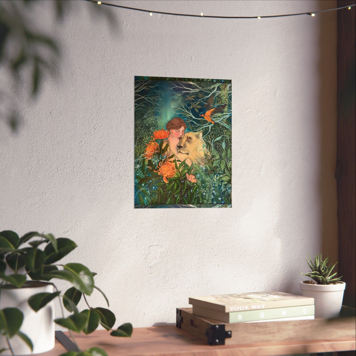 Nature-Inspired Matte Vertical Posters, Wall Art for Home Decor, Eco-Friendly Prints, Gift for Nature Lovers, Tropical Jungle Art