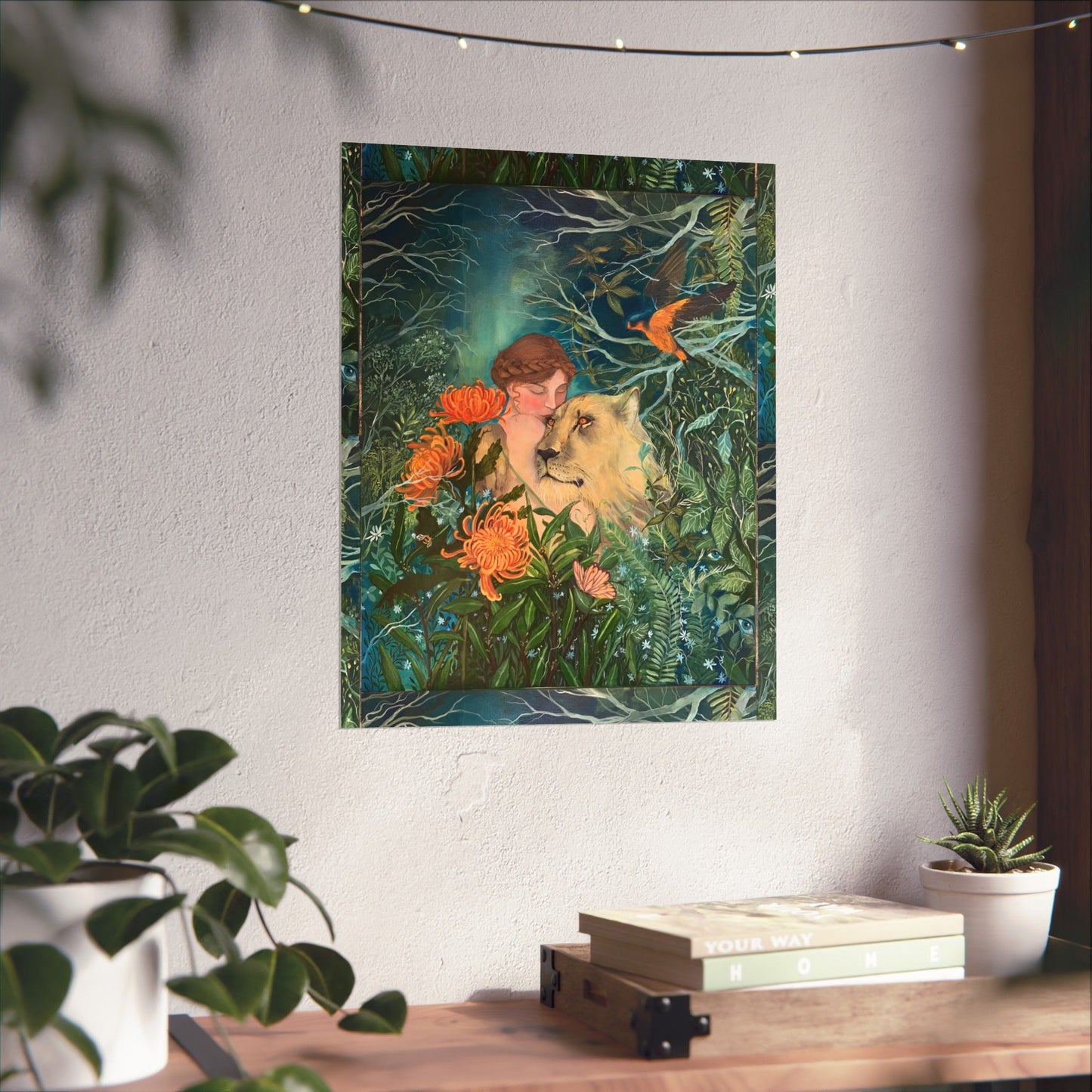 Nature-Inspired Matte Vertical Posters, Wall Art for Home Decor, Eco-Friendly Prints, Gift for Nature Lovers, Tropical Jungle Art
