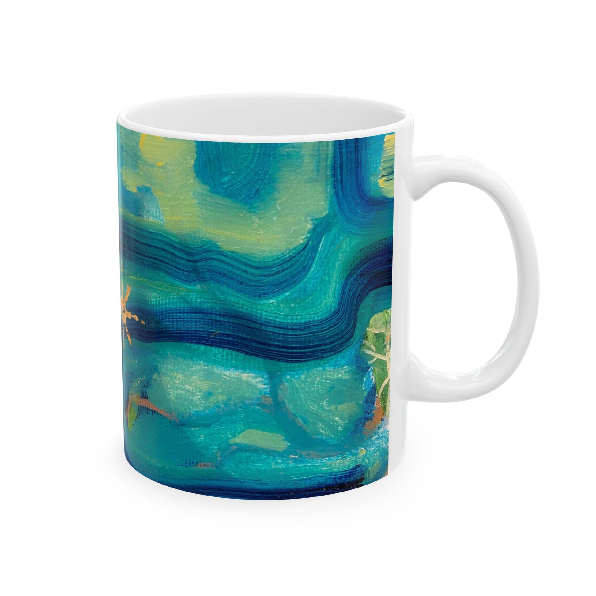 Colorful Abstract Ceramic Mug
