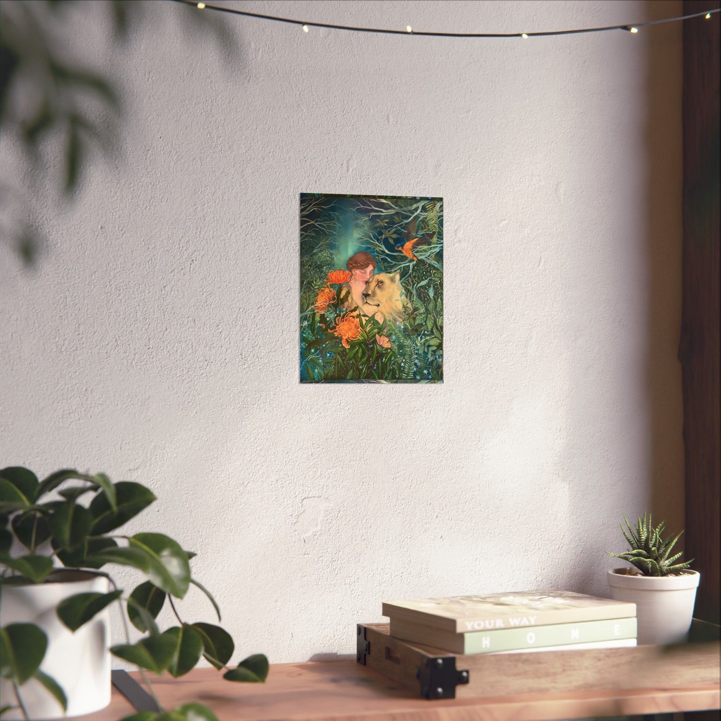 Nature-Inspired Matte Vertical Posters, Wall Art for Home Decor, Eco-Friendly Prints, Gift for Nature Lovers, Tropical Jungle Art