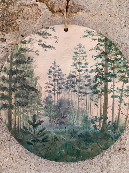 Dawn in the forest